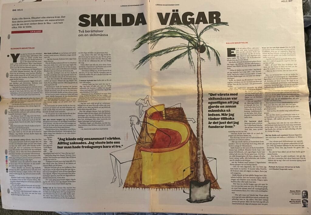 Vägen från skilsmässan till en ny vänskap Epikure5D