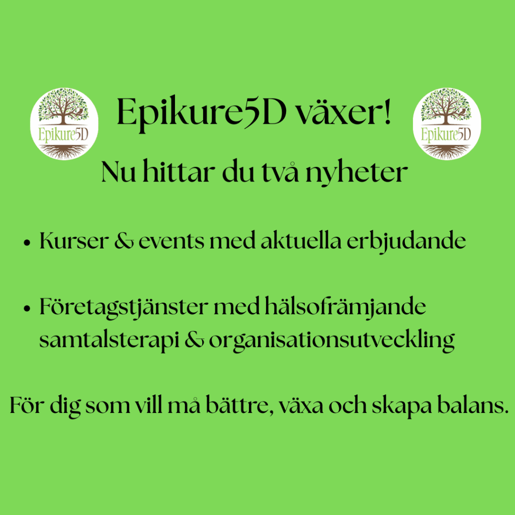 Epikure5D växer! Epikure5D